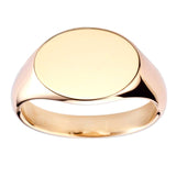 Oval Signet Ring 14mm X 11mm